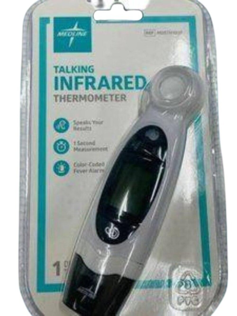 Medline Infrared Talking Thermometer •